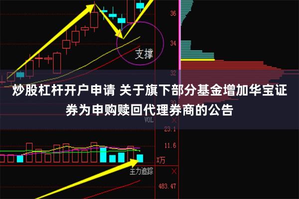 炒股杠杆开户申请 关于旗下部分基金增加华宝证券为申购赎回代理券商的公告