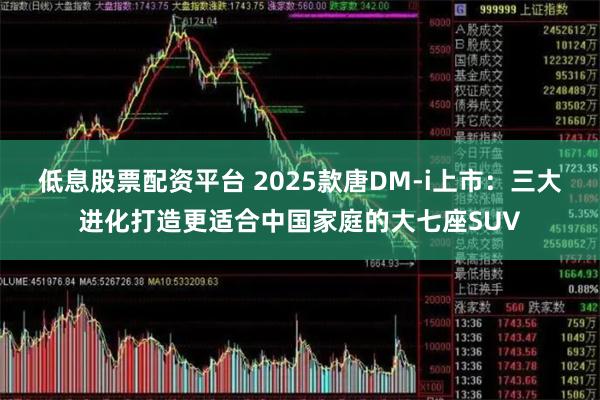 低息股票配资平台 2025款唐DM-i上市：三大进化打造更适合中国家庭的大七座SUV