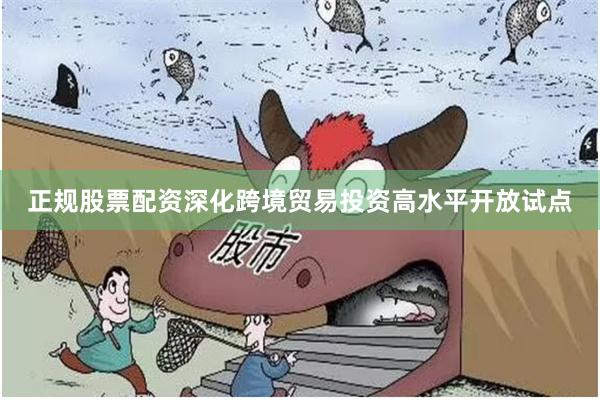 正规股票配资深化跨境贸易投资高水平开放试点